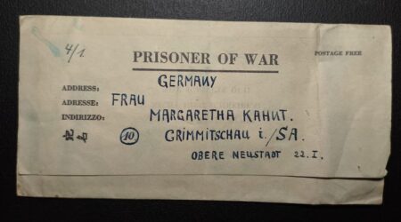 Original WWII German Soldbuch Grouping & EKM- Obgefr Albert Kahut - Captured in Normandy 1944 - POW in Cherbourg - Letter Translated - Rare - Image 47