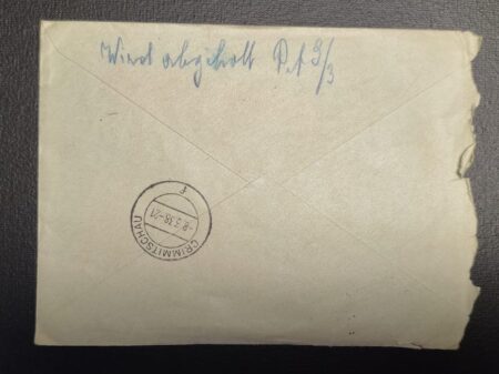Original WWII German Soldbuch Grouping & EKM- Obgefr Albert Kahut - Captured in Normandy 1944 - POW in Cherbourg - Letter Translated - Rare - Image 49