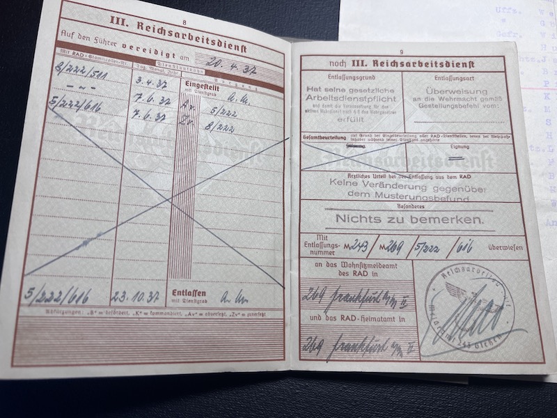 WWII German Wehrmacht Wehrpass KIA Grouping -Oberfeldwebel Pflüger - Saar Offensive 1939 Action Report - IR81 WIA France 1940 - Black Wounds Badge Certificate Le Hamal (Rare version!) Streifendienst - Grenadier Regiment Lublin - Image 9