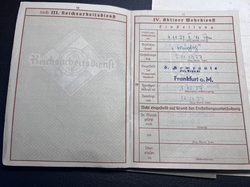 WWII German Wehrmacht Wehrpass KIA Grouping -Oberfeldwebel Pflüger - Saar Offensive 1939 Action Report - IR81 WIA France 1940 - Black Wounds Badge Certificate Le Hamal (Rare version!) Streifendienst - Grenadier Regiment Lublin - Image 10