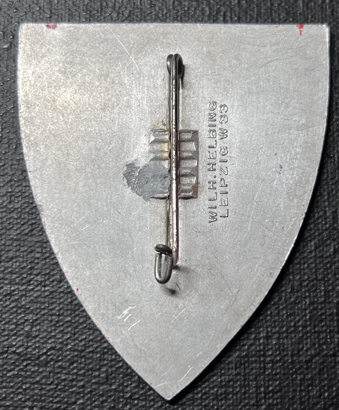 Original WWII German Freikorps Medal 1919 - 1939 - Albert Leo Schlageter - First Storming of Riga Deutsche Friekorpskämpfer - Very Rare Large Badge - Image 5