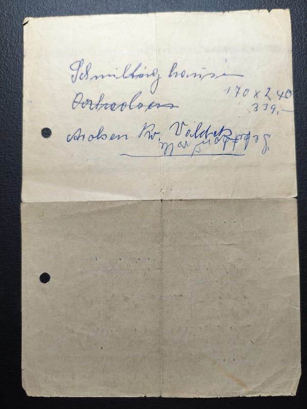 WWII Wehrmacht Soldbuch Grouping - Uffz Paul Berenbaum - Born in France! - Incredible Story Buried Alive by US Artillery - Grenadier Regiment 713 - 416 Inf Div West Wall 1945 - Mortar Team Leader - Rare! - Image 27