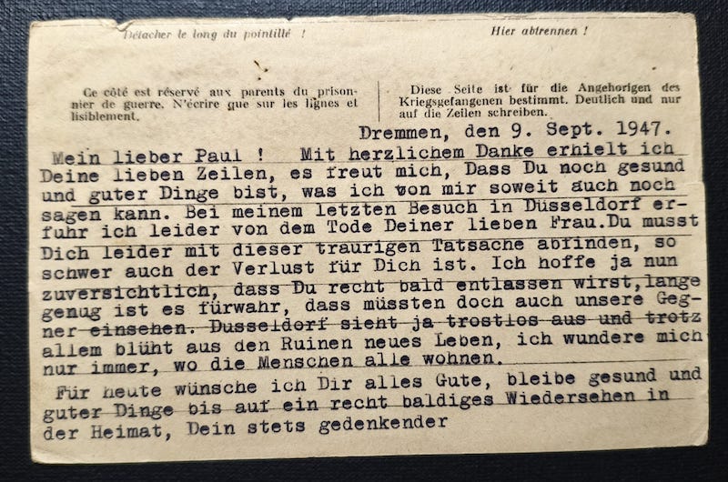 WWII Wehrmacht Soldbuch Grouping - Uffz Paul Berenbaum - Born in France! - Incredible Story Buried Alive by US Artillery - Grenadier Regiment 713 - 416 Inf Div West Wall 1945 - Mortar Team Leader - Rare! - Image 30