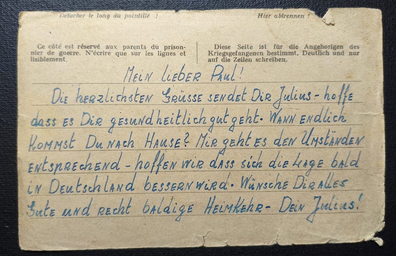 WWII Wehrmacht Soldbuch Grouping - Uffz Paul Berenbaum - Born in France! - Incredible Story Buried Alive by US Artillery - Grenadier Regiment 713 - 416 Inf Div West Wall 1945 - Mortar Team Leader - Rare! - Image 31