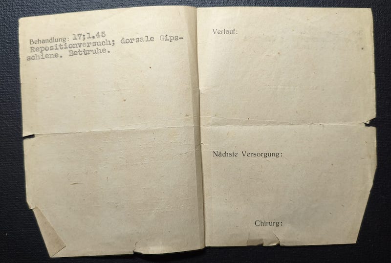 WWII Wehrmacht Soldbuch Grouping - Uffz Paul Berenbaum - Born in France! - Incredible Story Buried Alive by US Artillery - Grenadier Regiment 713 - 416 Inf Div West Wall 1945 - Mortar Team Leader - Rare! - Image 33