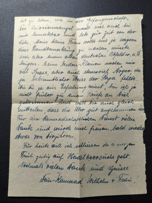 WWII Wehrmacht Soldbuch Grouping - Uffz Paul Berenbaum - Born in France! - Incredible Story Buried Alive by US Artillery - Grenadier Regiment 713 - 416 Inf Div West Wall 1945 - Mortar Team Leader - Rare! - Image 46