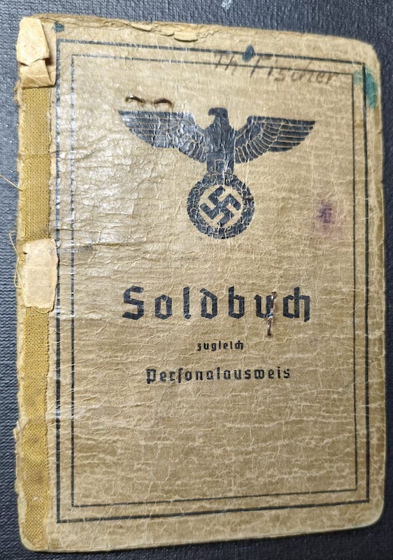 WWII Wehrmacht Soldbuch - Gefreiter Theodor Fischer - Grenzwach Regiment 46 - Siege of the Belgian Fortress Aubin-Neufchâteau 1940 ! - Image 4