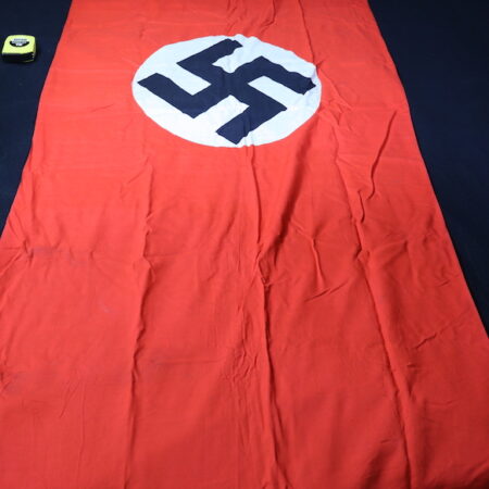 Original WWII German Nazi Party Flag - Long 76" x 30 " - US Bring Back Trophy Item