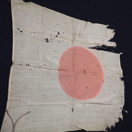 Original WWII Japanese Imperial Flag - 28"x 25" - US Bring Back