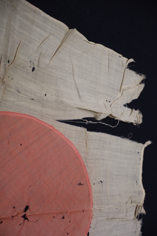 Original WWII Japanese Imperial Flag - 28"x 25" - US Bring Back - Image 6