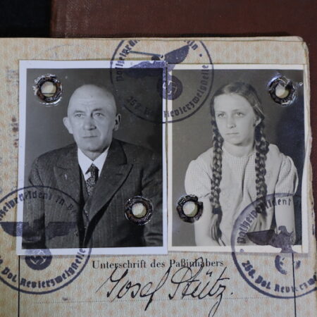 Original WWII German Civil Passport & Trader Documents - Josef Stütz - Berliner