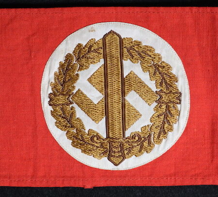 Original WWII German SA Wehrmannschaft Armband – RZM Tag - US Bring Back