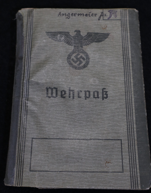 Original WWII German Wehrmacht Wehrpass ID - Gefr Josef Angermeier - Infanterie Regiment 488 -268. Infanterie-Division - KIA 1941 Russia - Image 2