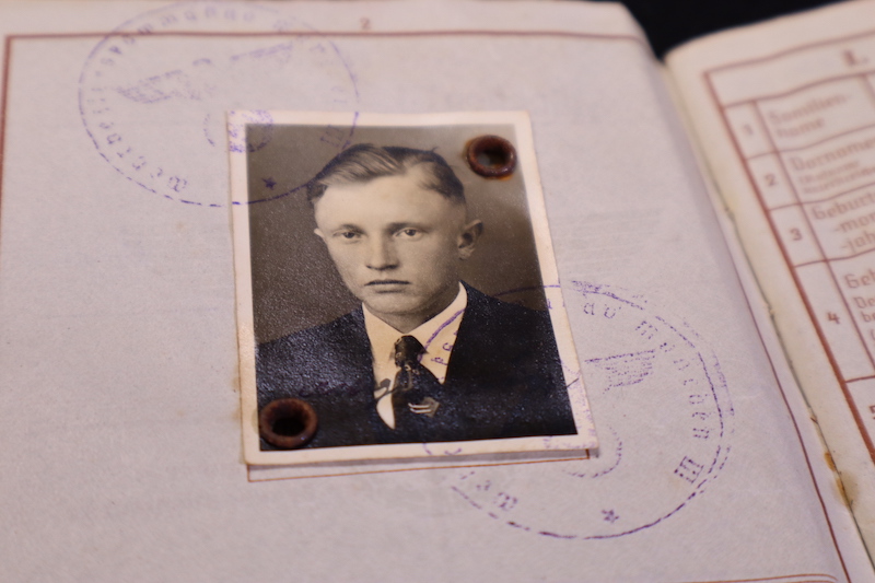 Original WWII German Wehrmacht Wehrpass ID - Gefr Josef Angermeier - Infanterie Regiment 488 -268. Infanterie-Division - KIA 1941 Russia - Image 5