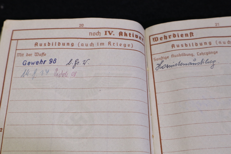 Original WWII German Wehrmacht Wehrpass ID - Gefr Josef Angermeier - Infanterie Regiment 488 -268. Infanterie-Division - KIA 1941 Russia - Image 10