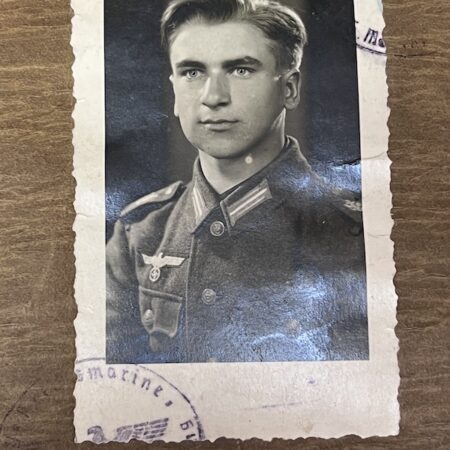 Original WWII German Kriegsmarine/Wehrmacht Soldbuch - Karl Lauerer - Grenadier Regiment 404 - 246 VGD - MP44 - Battle of Aachen