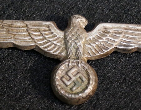 Original WWII German Army Wehrmacht Officers / EM Visor Cap Eagle