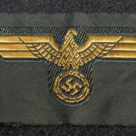 Original WWII German Navy Kriegsmarine Costal Artillery Side Cap Insignia
