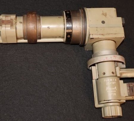 Original German Army WWII Panzer Tank Optic Pz.B.W.F 9 - Panzer-Beobachtungs-Winkel-Fernrohr 9 - Busch Rathenow